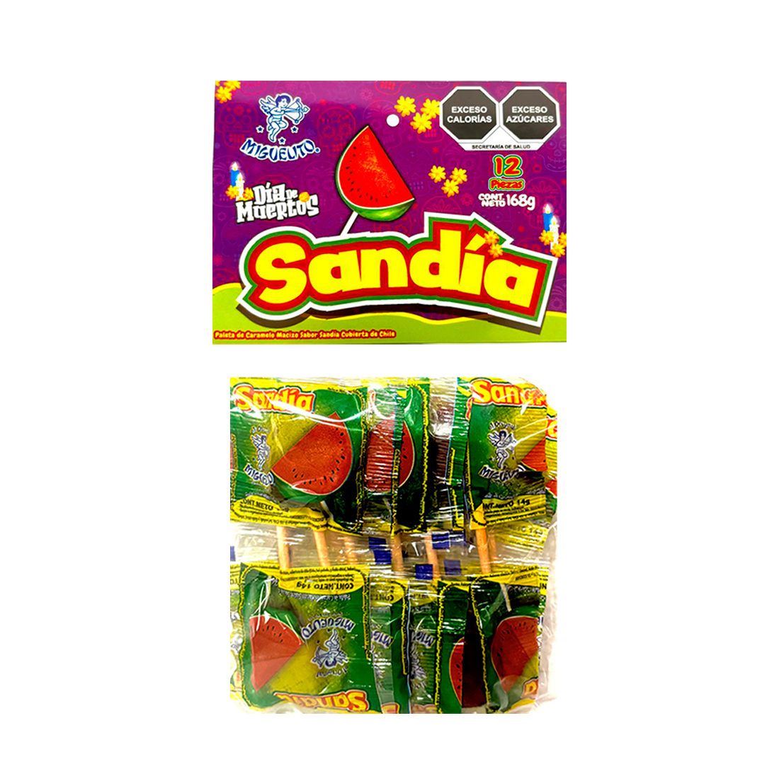 Paleta de Sandía con Chile