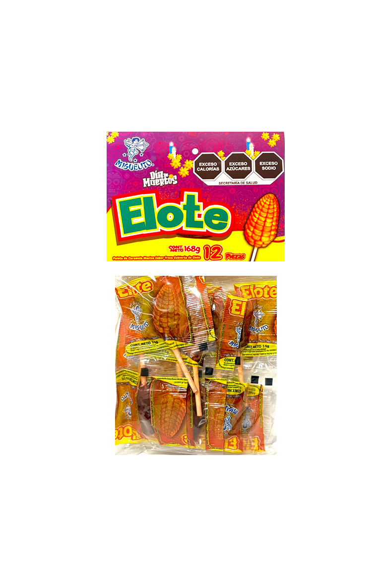 Paleta de Elote con Chile